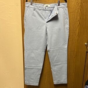 Light Blue Women's Kelsey Trouser Chino Pants - Classic Straight